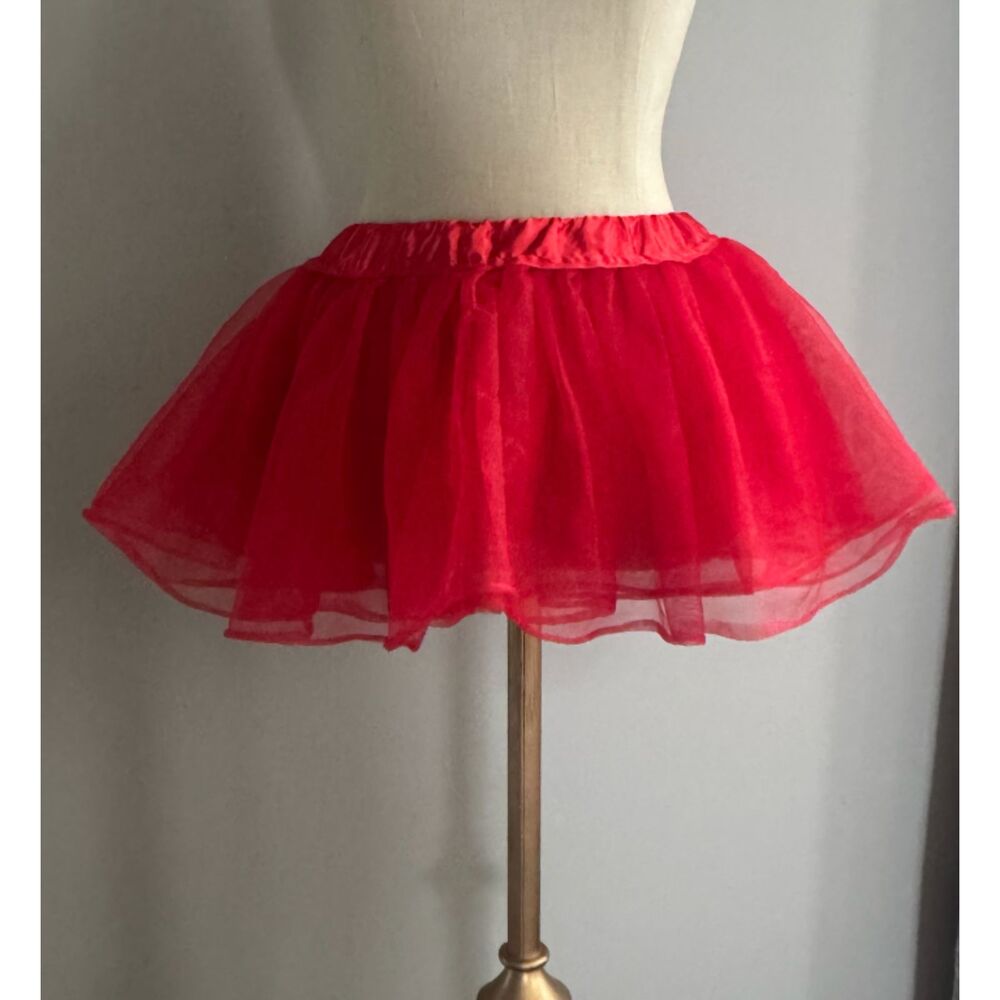 Youth ~ Red Glitter Tutu